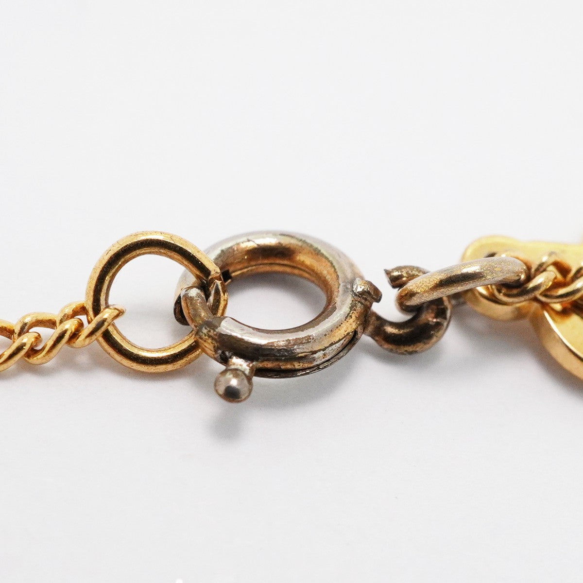 【6jgb0202-k】クリスチャンディオール ネックレス GPメッキ ゴールド【中古】レディース