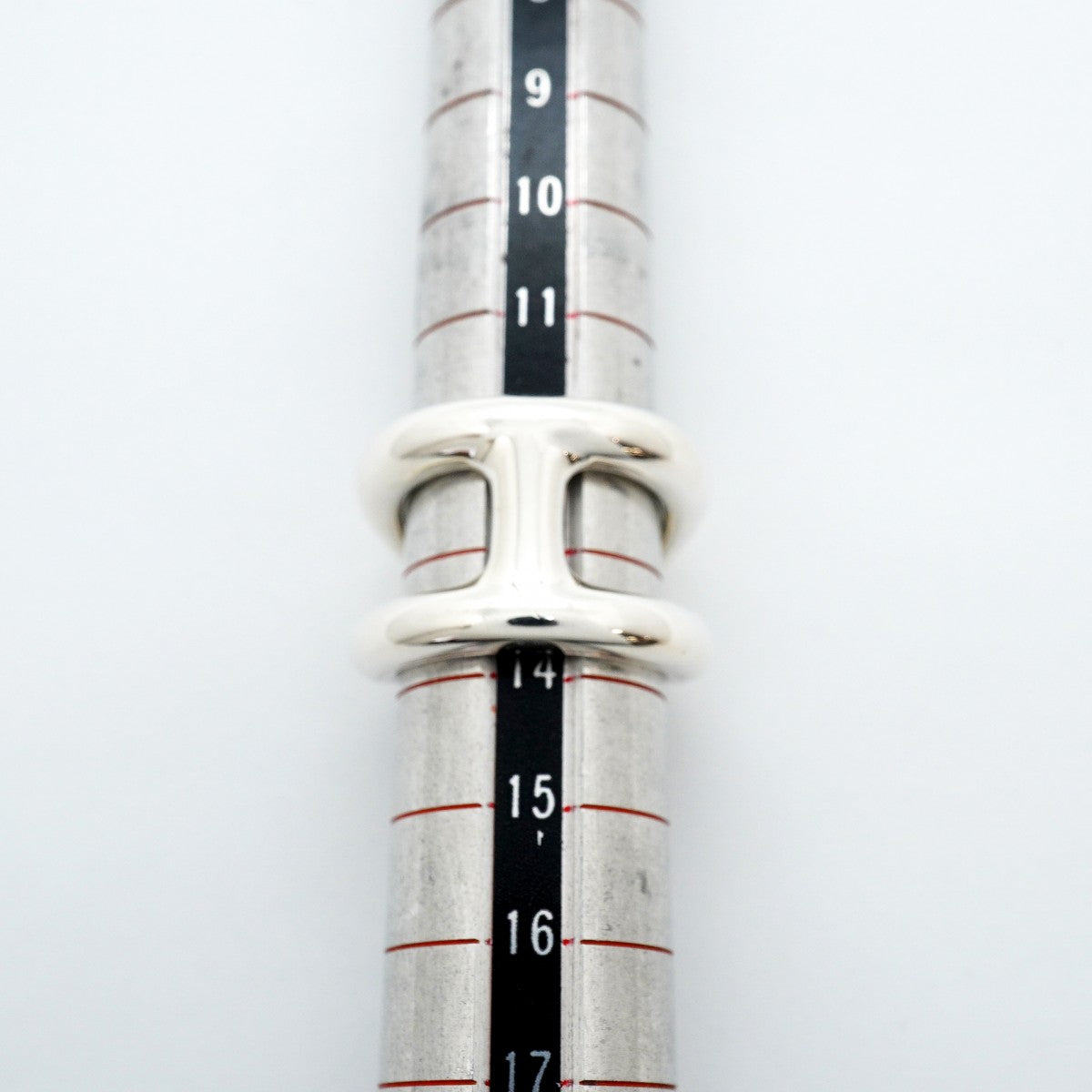 【6jgb0205】エルメス リング オスモズGM シルバー925 ＃53【中古】レディース