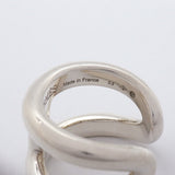 【6jgb0205】エルメス リング オスモズGM シルバー925 ＃53【中古】レディース