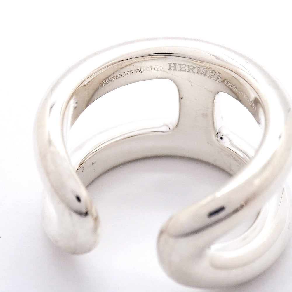 【6jgb0208】エルメス リング オスモズPM シルバー925 ＃51【中古】レディース