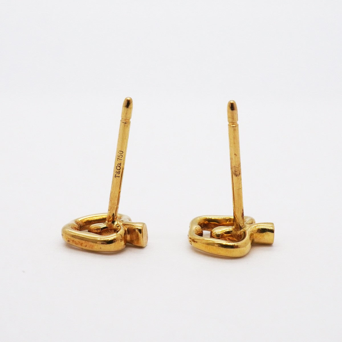 【6jgb0210】ティファニー ピアス アップル K18YG イエローゴールド【中古】レディース
