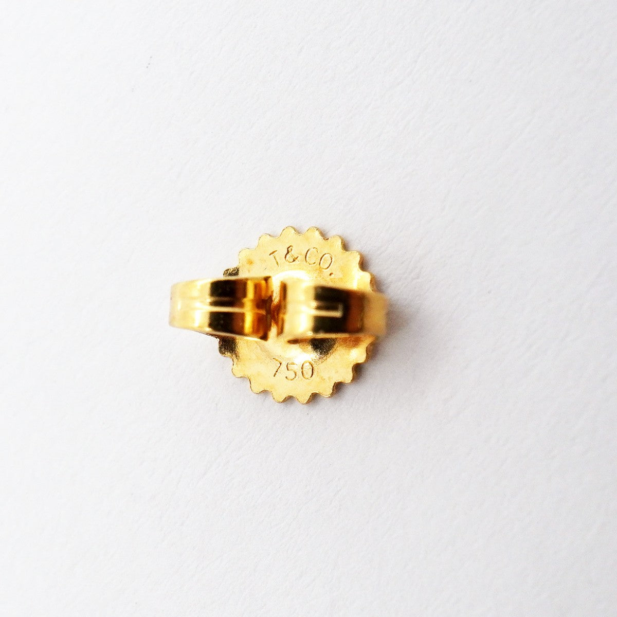 【6jgb0210】ティファニー ピアス アップル K18YG イエローゴールド【中古】レディース
