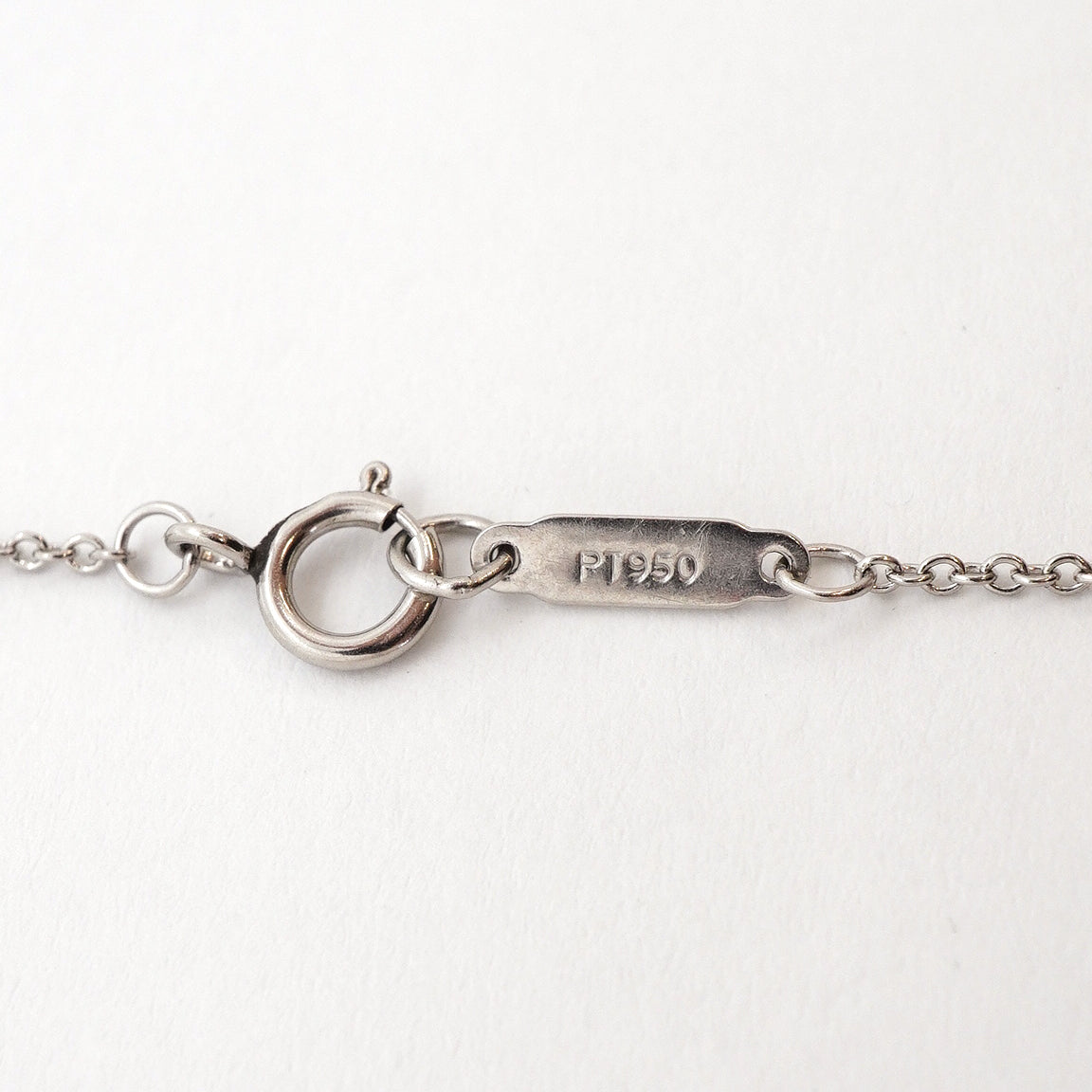 【6jgb0212】ティファニー ネックレス ジャズクロス 11PD Pt950 プラチナ ダイヤモンド【中古】レディース