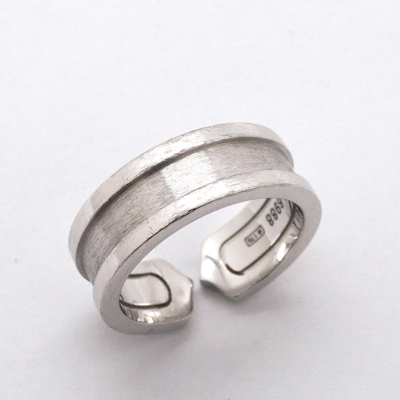 【6jgb0216】カルティエ リング 2C K18WG ホワイトゴールド ＃51【中古】レディース