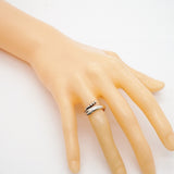 【6jgb0218-k】ティファニー リング スネーク シルバー925 9号【中古】レディース