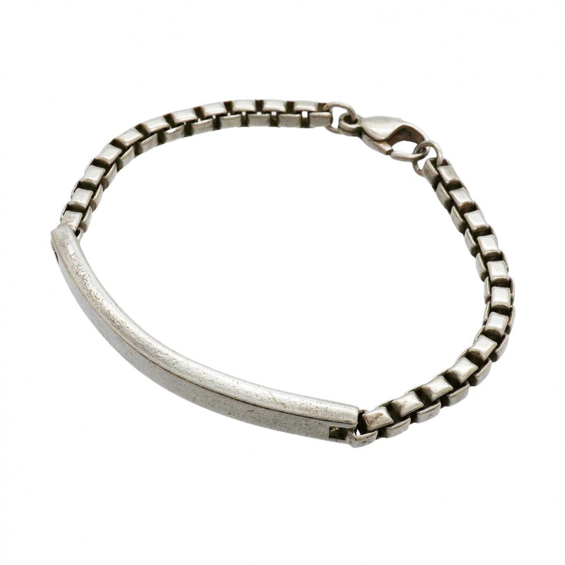 【6jgb0219-k】ティファニー ブレスレット ベネチアンリンク シルバー925【中古】メンズ レディース ユニセックス