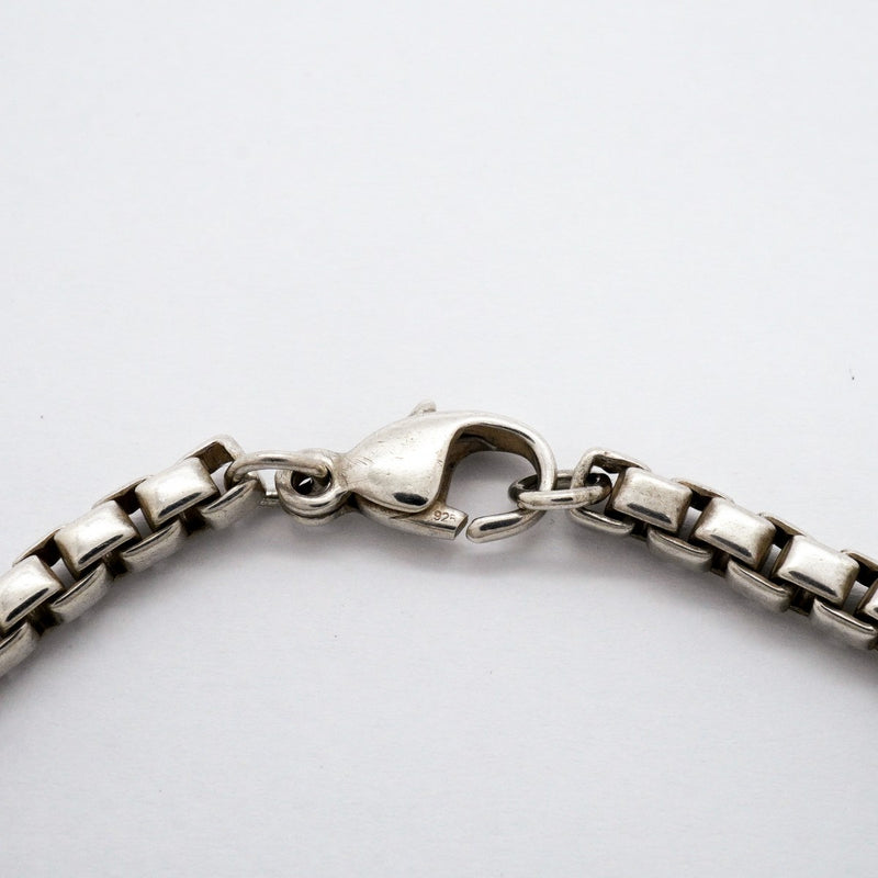 【6jgb0219-k】ティファニー ブレスレット ベネチアンリンク シルバー925【中古】メンズ レディース ユニセックス