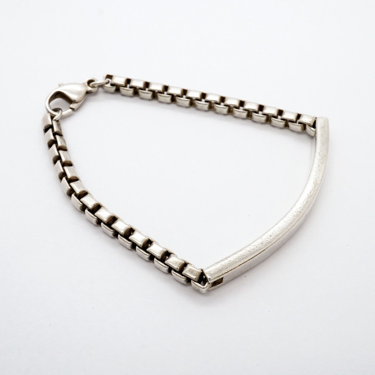 【6jgb0219-k】ティファニー ブレスレット ベネチアンリンク シルバー925【中古】メンズ レディース ユニセックス