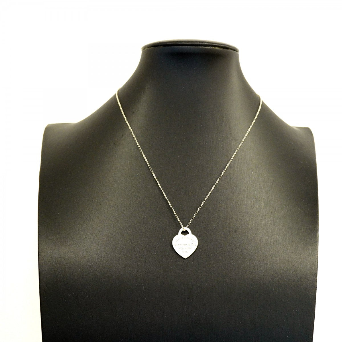 【6jgb0222-k】ティファニー ネックレス リターントゥ/ハートタグ シルバー925【中古】レディース