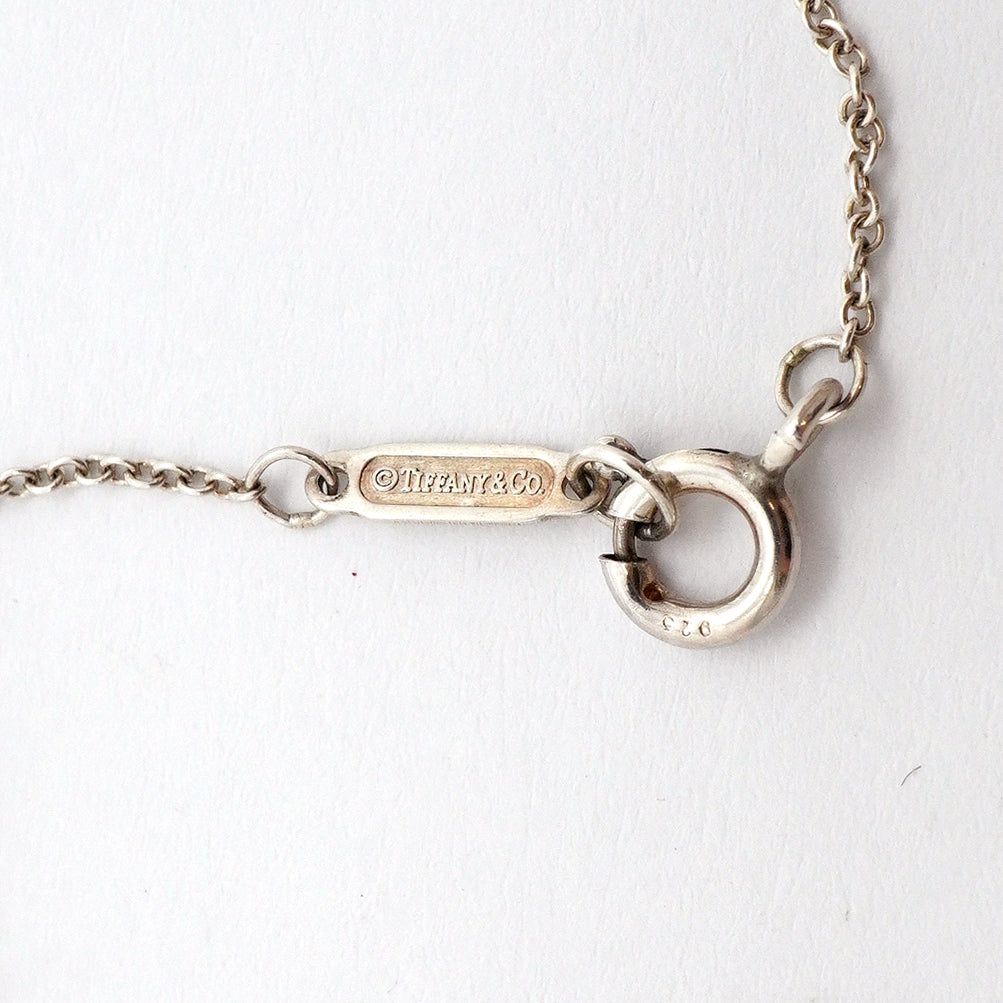 【6jgb0222-k】ティファニー ネックレス リターントゥ/ハートタグ シルバー925【中古】レディース