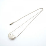 【6jgb0227-k】ティファニー ネックレス ビーン シルバー925【中古】レディース