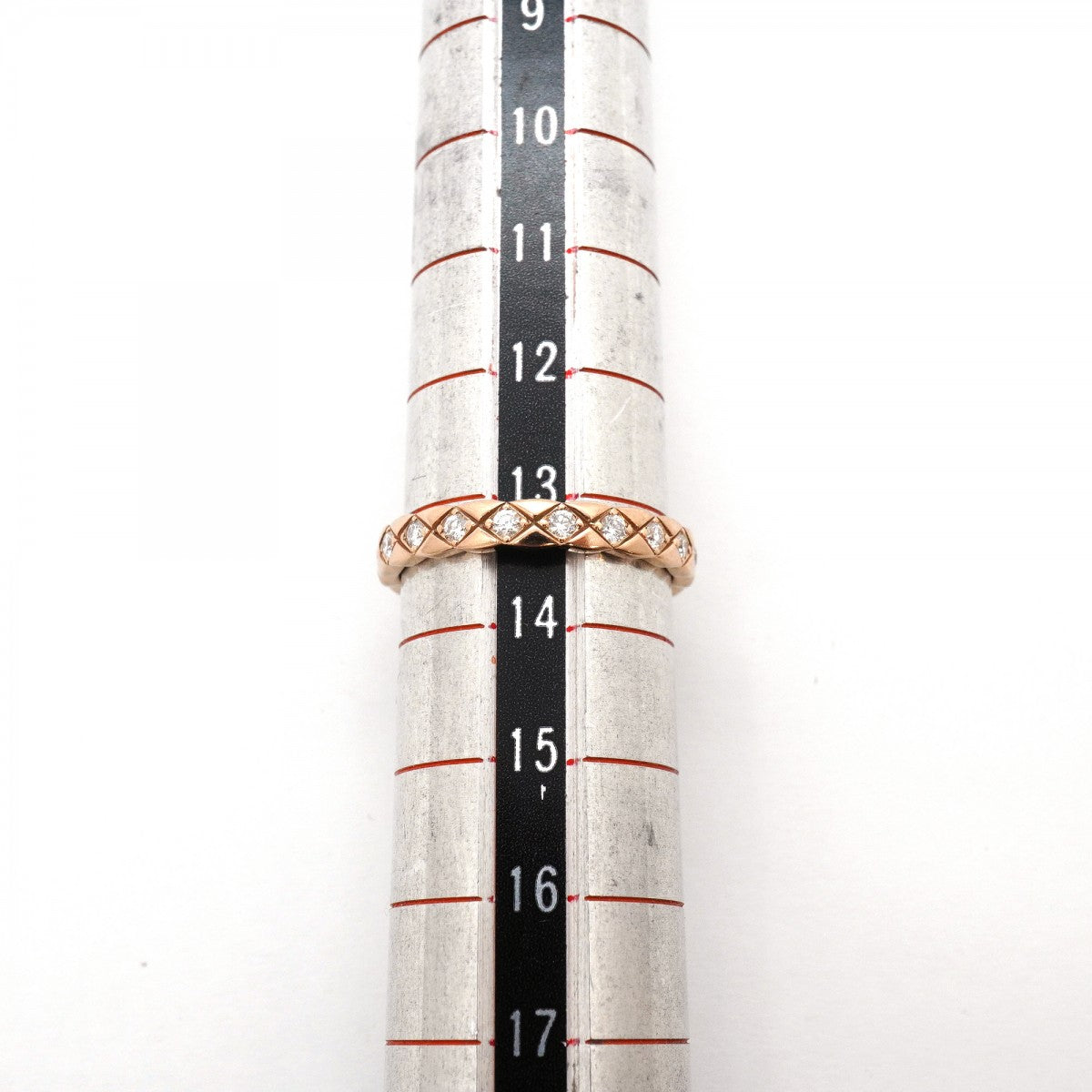 【6jgb0228】シャネル リング ココクラッシュ/ベージュゴールド K18PG ピンクゴールド ダイヤモンド ＃54【中古】レディース