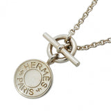 【6jgb0236】エルメス ネックレス セリエ アミュレット シルバー925【中古】レディース
