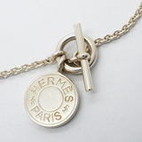 【6jgb0236】エルメス ネックレス セリエ アミュレット シルバー925【中古】レディース