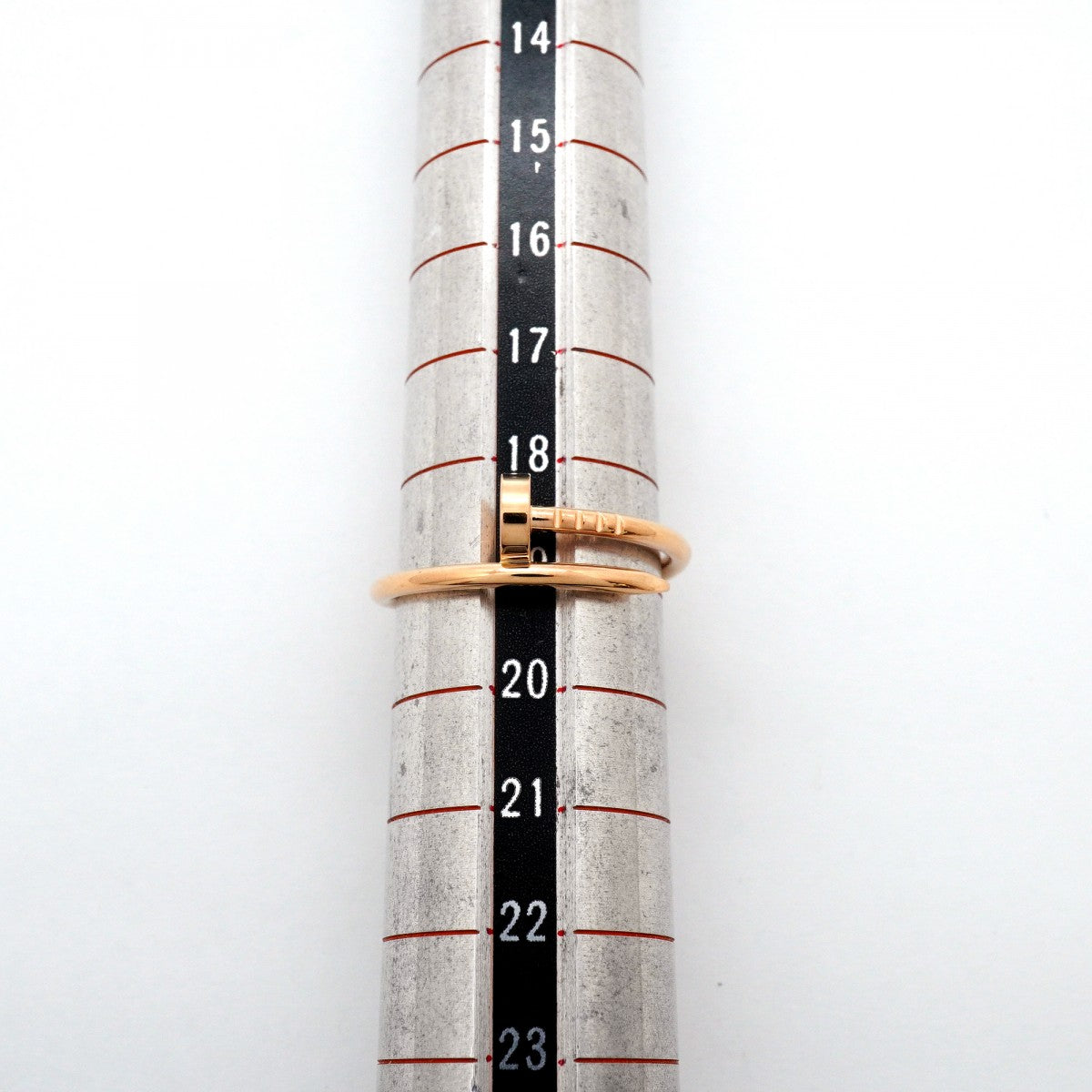 【6jgb0239】カルティエ リング ジュストアンクル SM K18PG ピンクゴールド ＃60【中古】メンズ