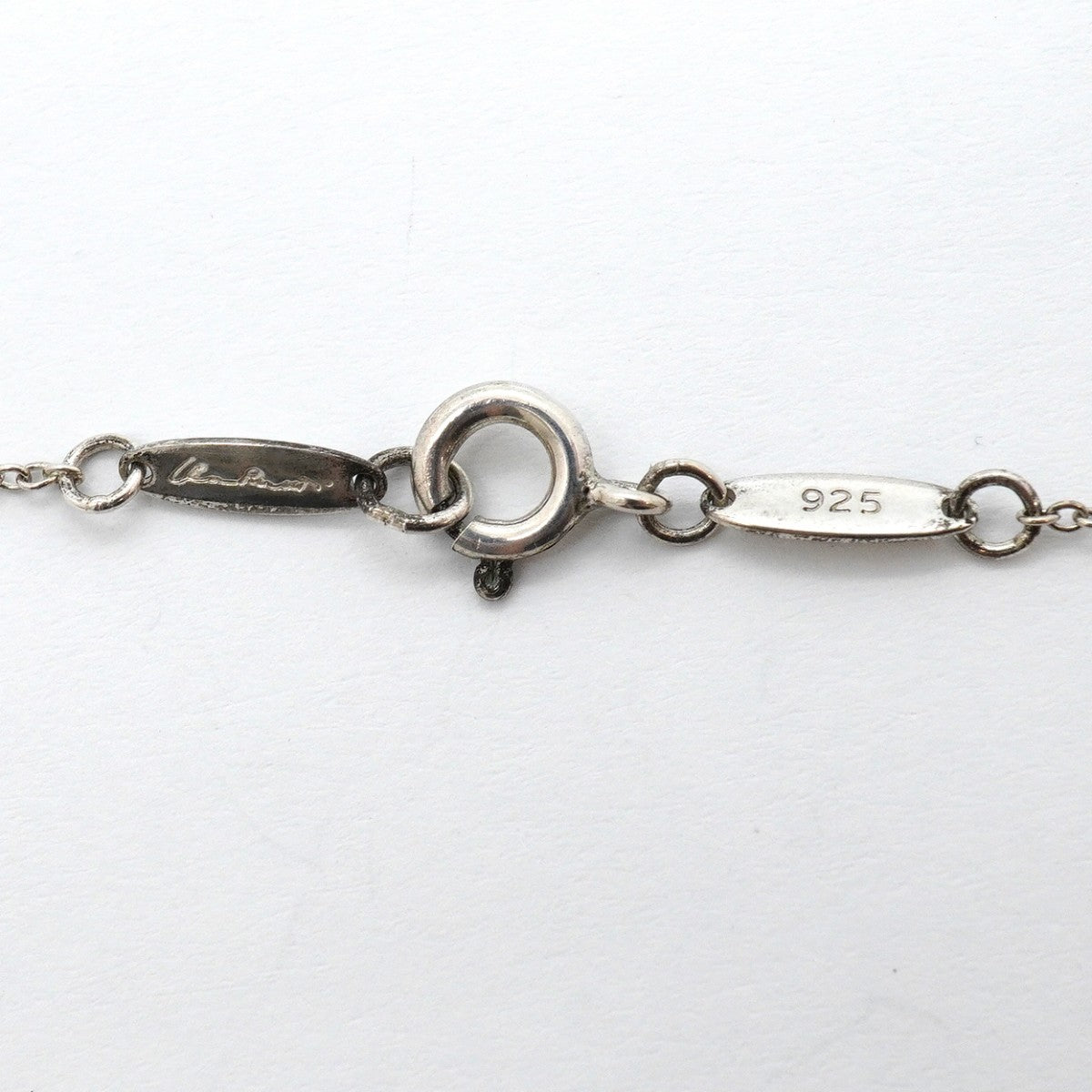 【6jgb0244-k】ティファニー ネックレス ティアドロップ シルバー925【中古】レディース