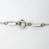 【6jgb0244-k】ティファニー ネックレス ティアドロップ シルバー925【中古】レディース