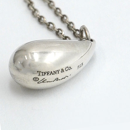 【6jgb0244-k】ティファニー ネックレス ティアドロップ シルバー925【中古】レディース
