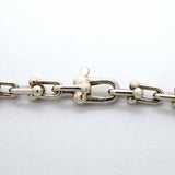 【6jgb0250-k】ティファニー ブレスレット ハードウェア/マイクロリンク シルバー925【中古】レディース