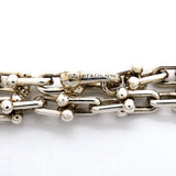 【6jgb0250-k】ティファニー ブレスレット ハードウェア/マイクロリンク シルバー925【中古】レディース