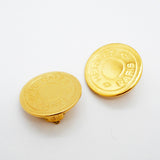【6jgb0256-k】エルメス イヤリング セリエ GPメッキ ゴールド【中古】レディース