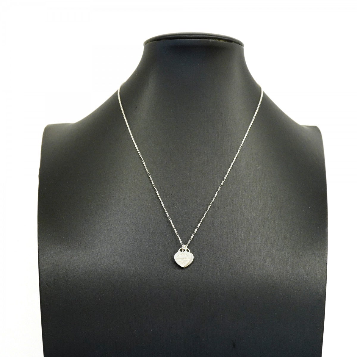 【6jgb0260-k】ティファニー ネックレス ダブルリターントゥハート シルバー925【中古】レディース