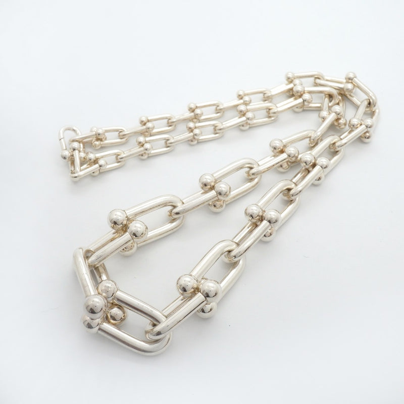 【6jgb0262-k】ティファニー ネックレス ハードウェア/グラジュエイテッド シルバー925【中古】メンズ レディース ユニセックス