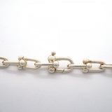 【6jgb0262-k】ティファニー ネックレス ハードウェア/グラジュエイテッド シルバー925【中古】メンズ レディース ユニセックス