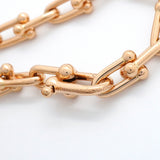 【6jgb0273】ティファニー ブレスレット ハードウェア/スモール/シングルラップ K18PG ピンクゴールド【中古】メンズ レディース ユニセックス