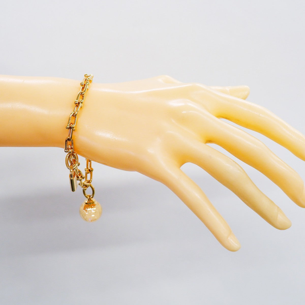 【6jgb0273】ティファニー ブレスレット ハードウェア/スモール/シングルラップ K18PG ピンクゴールド【中古】メンズ レディース ユニセックス