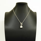 【6jgb0276】エルメス ネックレス アミュレット/バーキン シルバー925【中古】レディース