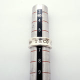【6jgb0281】ティファニー リング ナロー シルバー925 6.5号【中古】レディース