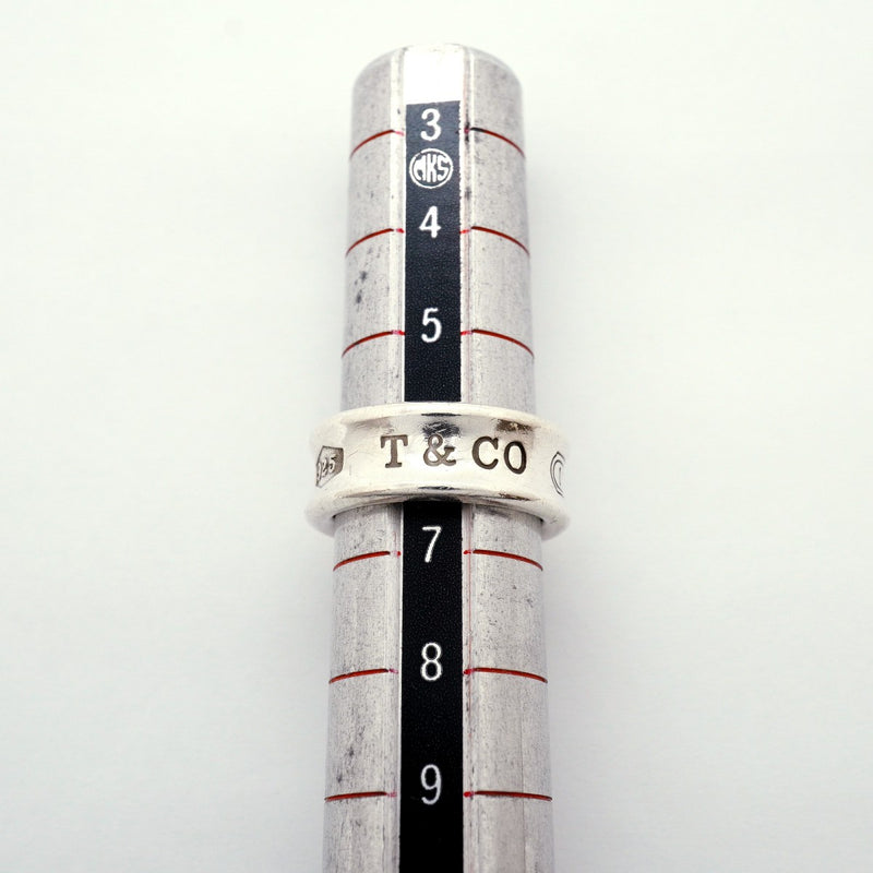 【6jgb0281】ティファニー リング ナロー シルバー925 6.5号【中古】レディース