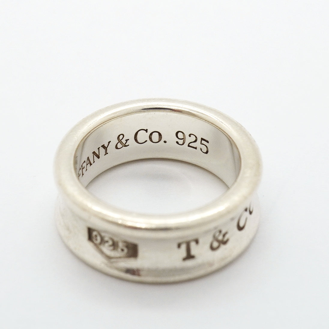 【6jgb0281】ティファニー リング ナロー シルバー925 6.5号【中古】レディース