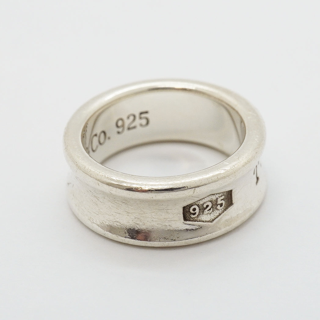 【6jgb0281】ティファニー リング ナロー シルバー925 6.5号【中古】レディース