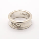 【6jgb0281】ティファニー リング ナロー シルバー925 6.5号【中古】レディース