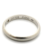 【6jgb0284】カルティエ リング クラシック 1PD Pt950 プラチナ ダイヤモンド ＃48【中古】レディース