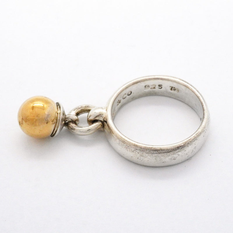 【6jgb0286】ティファニー リング ボールダンクル K18YG イエローゴールド シルバー925 11.5号【中古】レディース