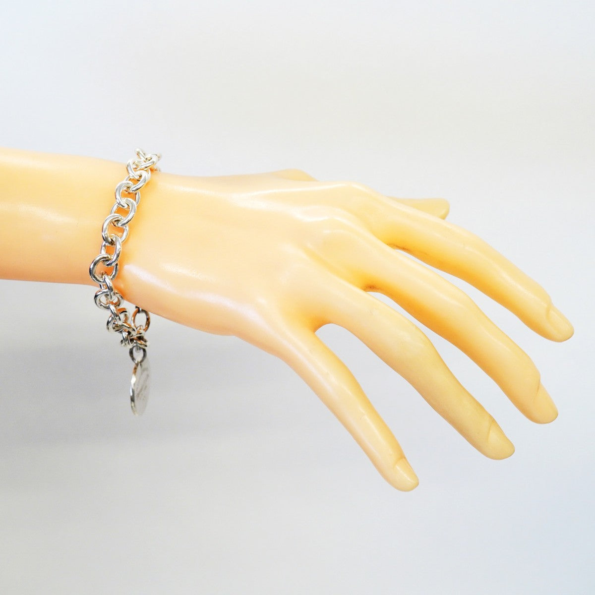 【6jgb0294】ティファニー ブレスレット リターントゥ 丸型 サークル シルバー925【中古】レディース