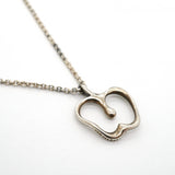 【6jgb0299】ティファニー ネックレス アップル シルバー925【中古】レディース