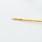【6jgb0302】シャネル ブローチ ヴィンテージ ココマーク 丸型 サークル GPメッキ ゴールド【中古】レディース