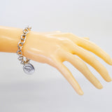 【6jgb0310-k】ティファニー ブレスレット リターントゥ 丸型 サークル シルバー925【中古】レディース