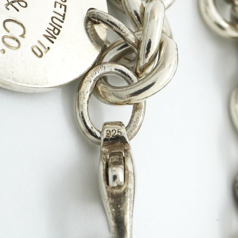 【6jgb0310-k】ティファニー ブレスレット リターントゥ 丸型 サークル シルバー925【中古】レディース