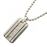 【6jgb0313-k】ティファニー ネックレス アトラス プレート/ボールチェーン シルバー925【中古】レディース