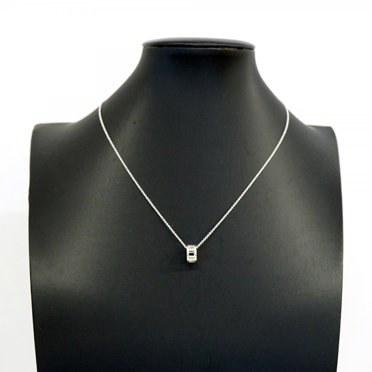 【6jgb0315-k】ティファニー ネックレス アトラス オープン シルバー925【中古】レディース