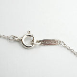 【6jgb0315-k】ティファニー ネックレス アトラス オープン シルバー925【中古】レディース