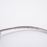 【6jgb0354-k】ティファニー バングル フック&アイ K18YG イエローゴールド シルバー925【中古】レディース