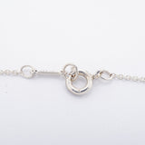 【6jgb0356-k】ティファニー ネックレス ビーン シルバー925【中古】レディース