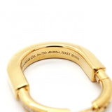 【6jgb0372】ティファニー ピアス ロック ミディアム K18YG イエローゴールド ダイヤモンド 0.095ct【中古】レディース