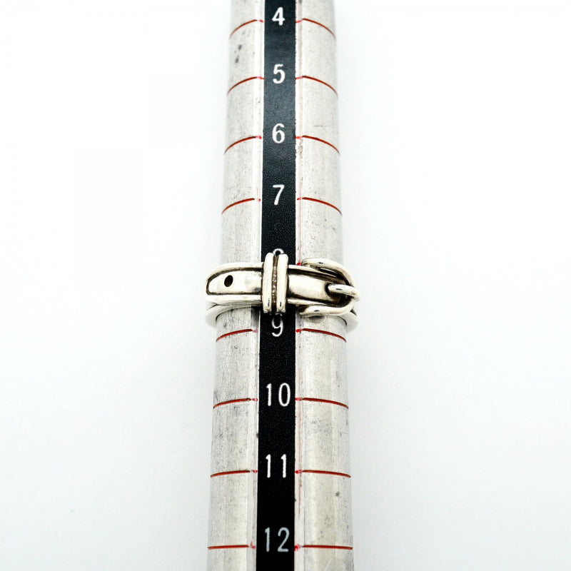 【6jgb0375】エルメス リング サンチュール シルバー925 ＃49【中古】レディース